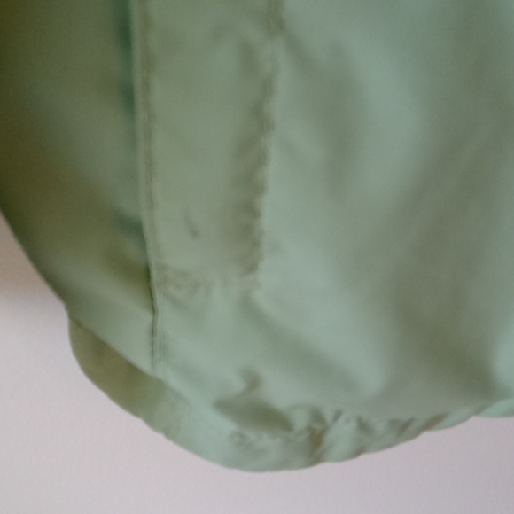 Columbia Kids Mint Green  Hooded Jacket Zipper Pockets - Picture 11 of 11